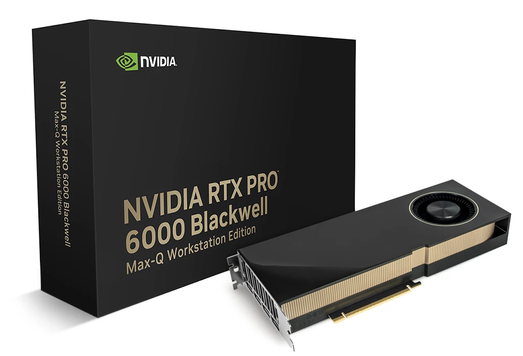 NVIDIA RTX PRO™ 6000 Blackwell Max-Q Workstation Edition